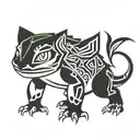 bulbasaur tattoo design idea