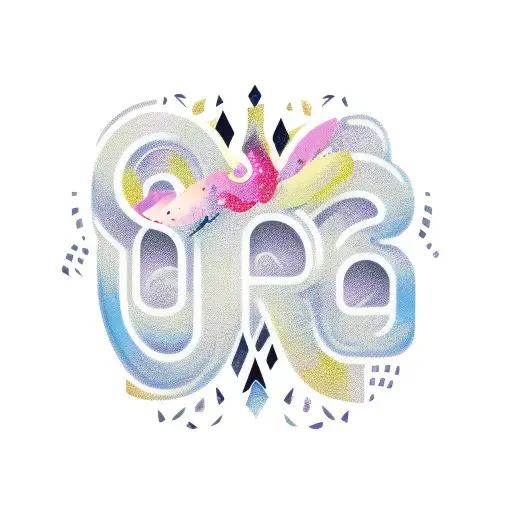 daughters names tattoo design idea