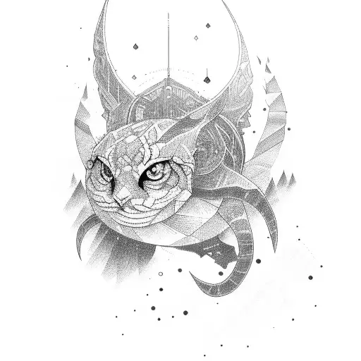 uptrend chart in a graph tattoo design idea