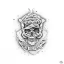 guns n roses use your illusion tattoo design idea