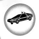 Delorean tattoo design idea
