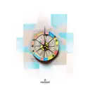 sand clock tattoo design idea