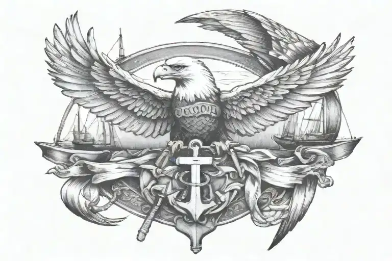 swcc, eagle, navy, swallows, anchor, nautical   tattoo design idea