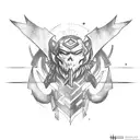 hunter destiny 2 tattoo design idea