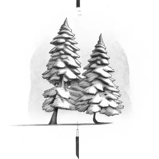 country tattoo design idea