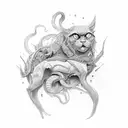 depression  tattoo design idea