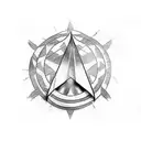 Albanian flag  tattoo design idea