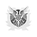 Albanian eagle flag  tattoo design idea