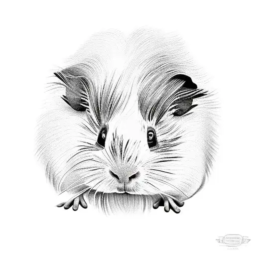 Guinea pig tattoo design idea