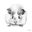 Guinea pig tattoo design idea