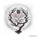 Tree of Life tattoo design idea