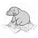 platypus tattoo design idea