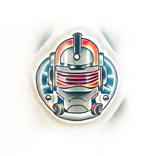 robocop tattoo design idea