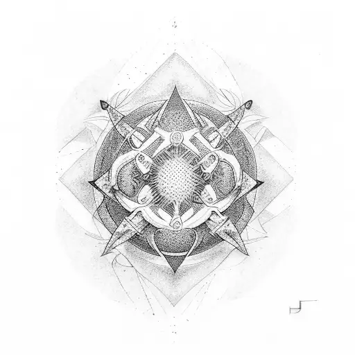 black pearl jam tattoo design idea