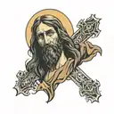 god Jesus   tattoo design idea