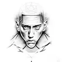 Eminem  tattoo design idea