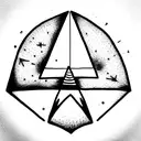 illuminati tattoo design idea