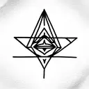 illuminati tattoo design idea
