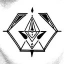 illuminati tattoo design idea