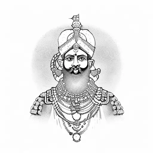 Ganesh Panchal Tattooist | छत्रपती शिवाजी महाराज Tattoo  #shivajimaharajtattoo #maratha #mavle #Tattoo #design #by #ganeshpta... |  Instagram