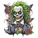 beetlejuice tattoo design idea