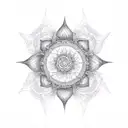 7 Chakra tattoo design idea