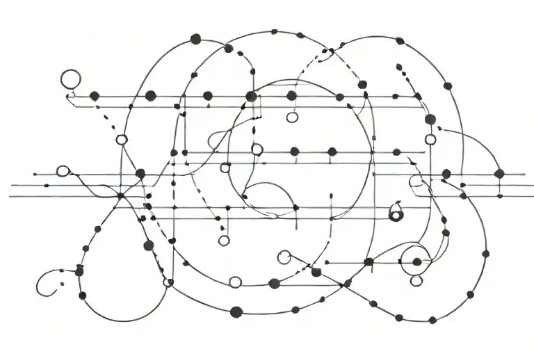 morse code tattoo design idea
