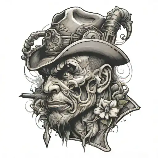 hustler AND Goon tattoo design idea