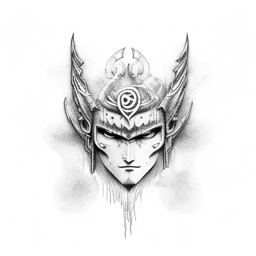 berserk. brand of sacrifice symbol tattoo design idea