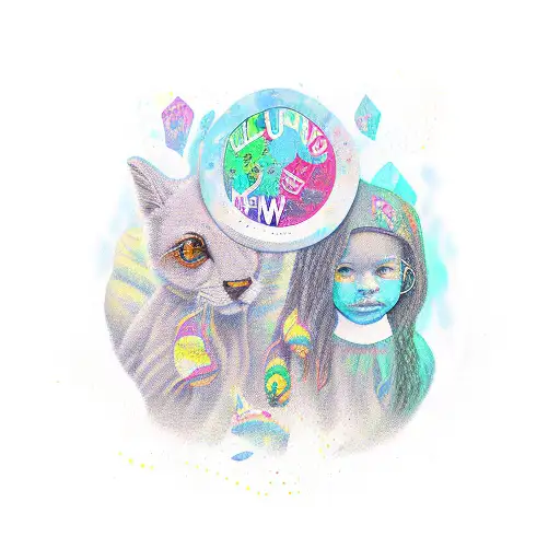 Dedication to my kids names: Elanna, Autumn and Kassius tattoo design idea