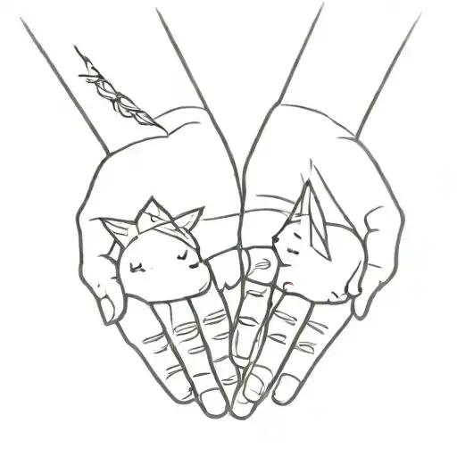 best friend matching tattoo tattoo design idea