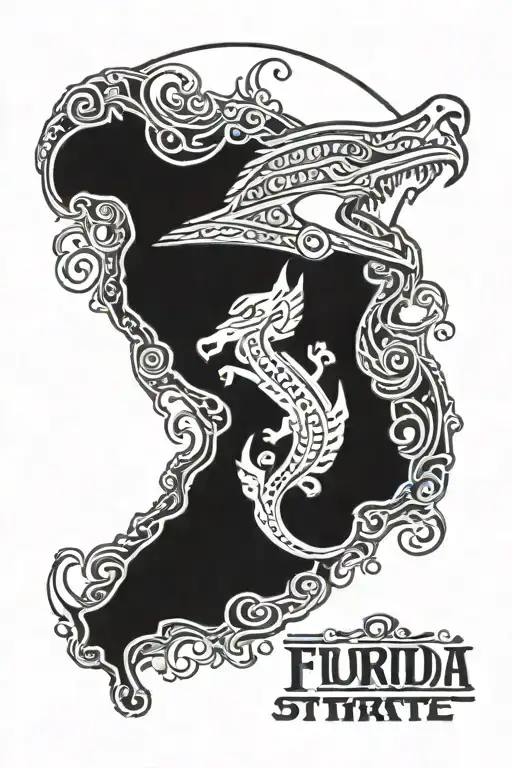 Florida state Osceola and renegade tattoo design idea