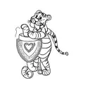 tigger tattoo design idea