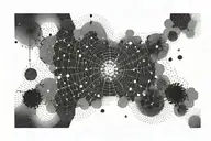 Coordinates tattoo design idea