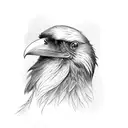 Edgar Allen Poe Raven  tattoo design idea