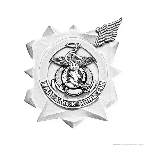 usmc tattoo design idea