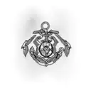 usmc tattoo design idea