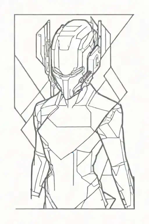 Cyberpunk 2077 tattoo design idea