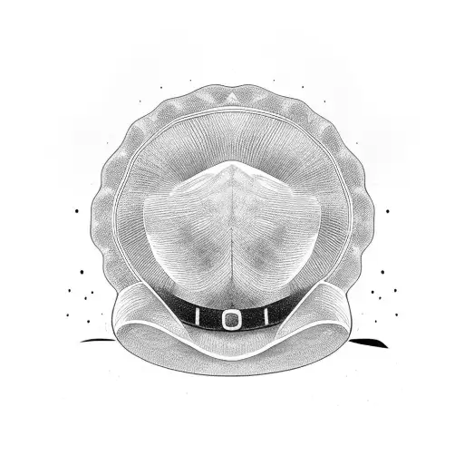 irish hat tattoo design idea