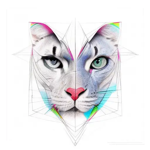 lines tattoo design idea