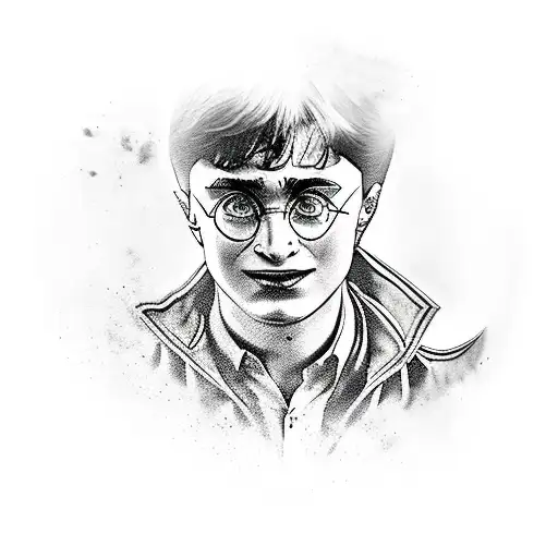 harry potter tattoo design idea