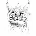 arul with king name tattoo design idea