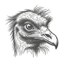 emu tattoo design idea