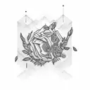 juice wrld tattoo design idea