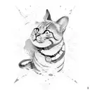 juice wrld tattoo design idea