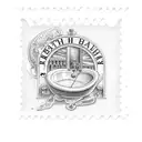 bath england postage stamp tattoo design idea