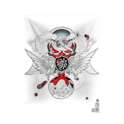 Haikyuu Fly Banner tattoo design idea