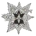 Hindu good tattoo design idea