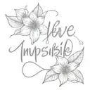 Believe the impossible  tattoo design idea