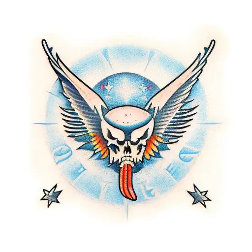 icarus tattoo design idea